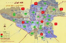 دانلود نقشه اتوکد منطقه 7 تهران